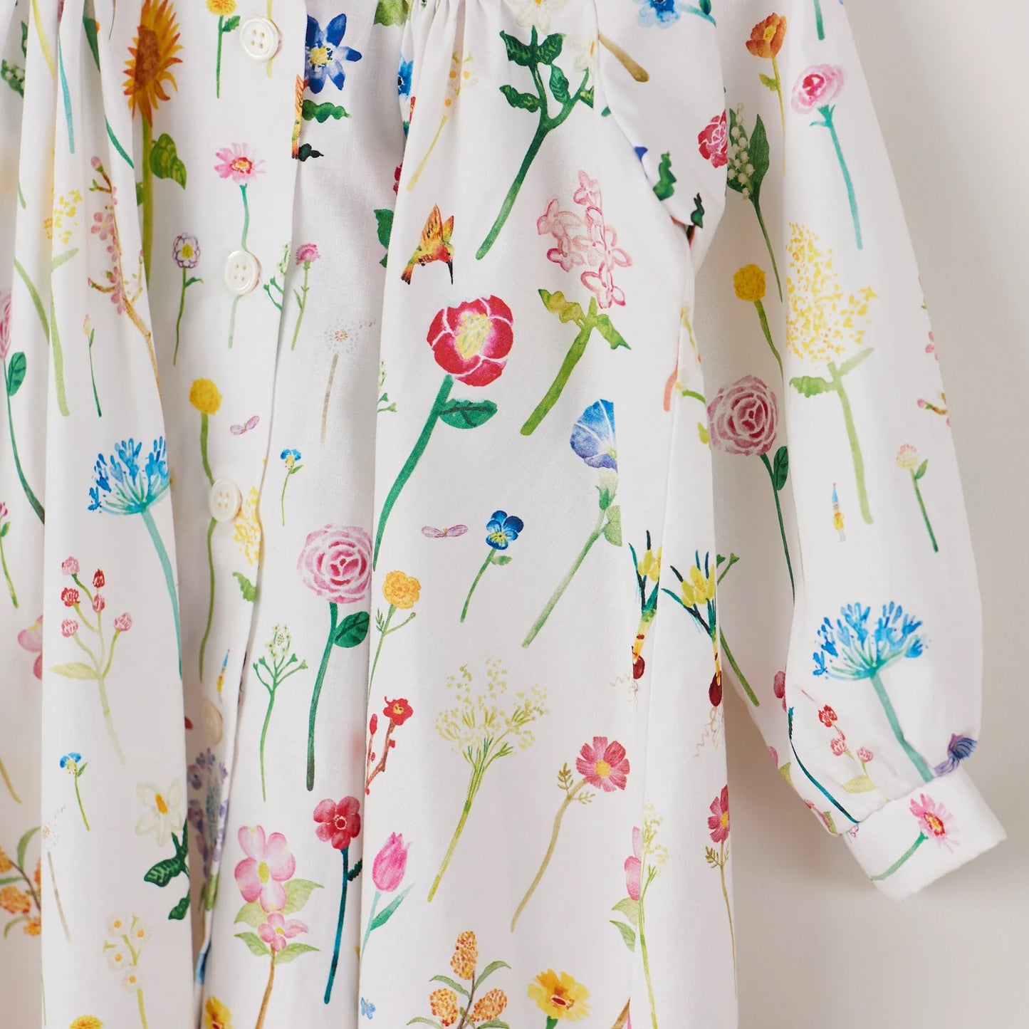 cotton - Flower Encyclopedia fabric