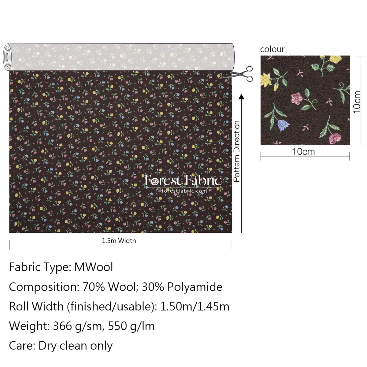 Liberty of London (wool Fabric) - Royal Stitch MWool