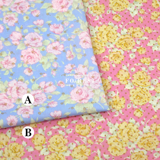 Liberty of London (Cotton Tana Lawn Fabric) - Carline Love Blossom