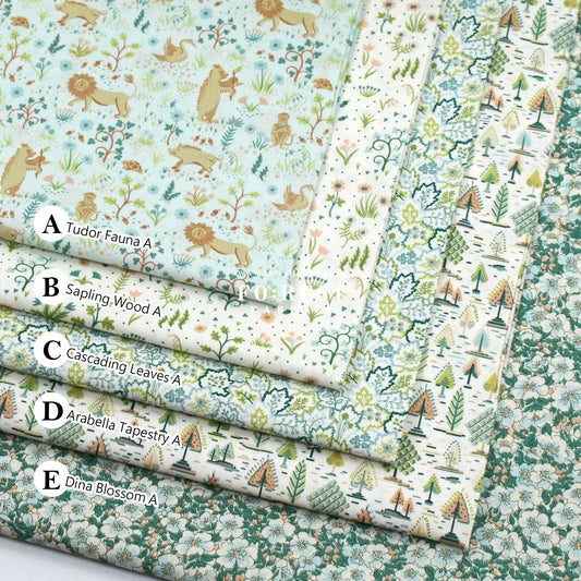 Quilting Liberty - Liberty Tree of Life Green 1 fabric
