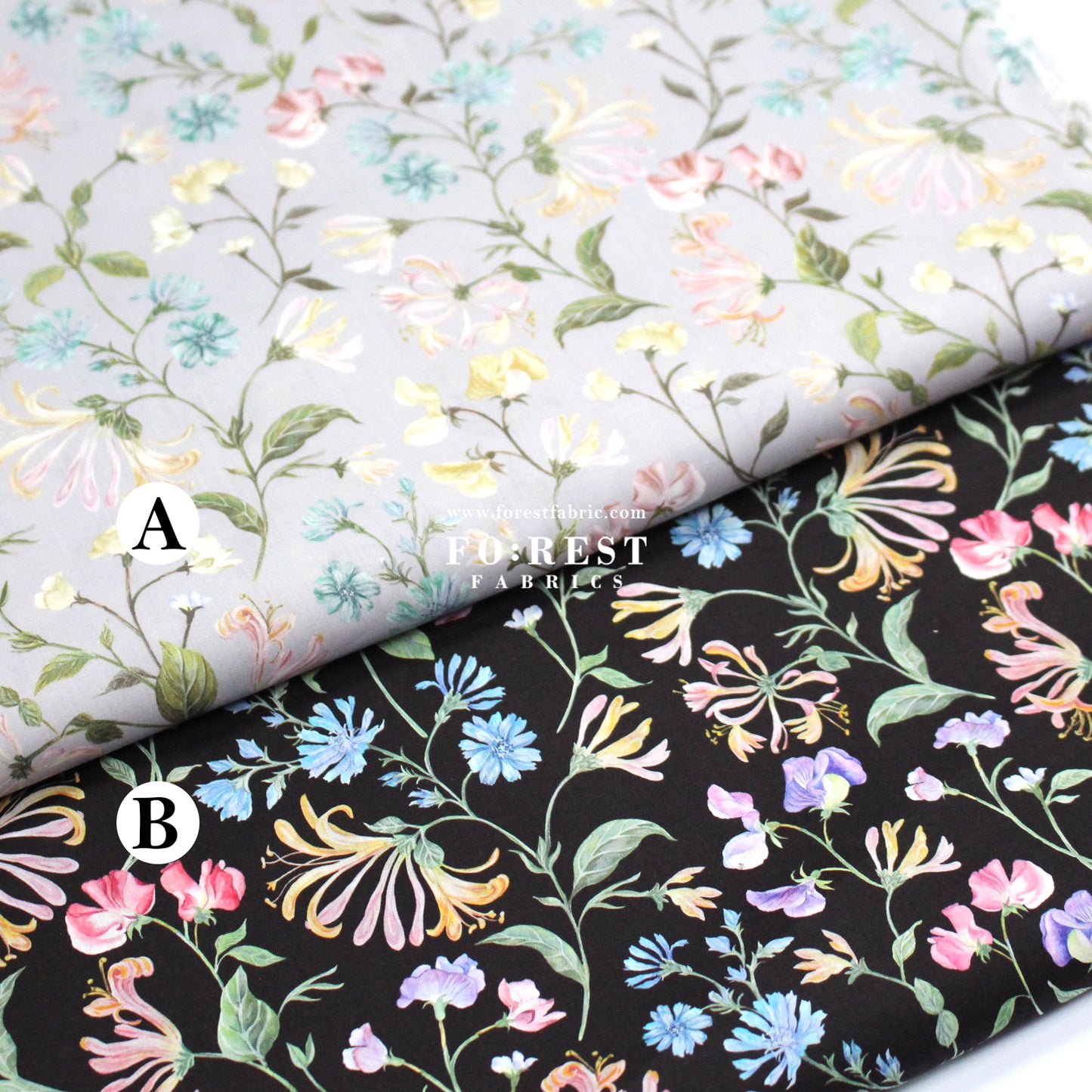 Liberty of London (Tana Lawn™ Cotton Fabric) - Asaka Dream