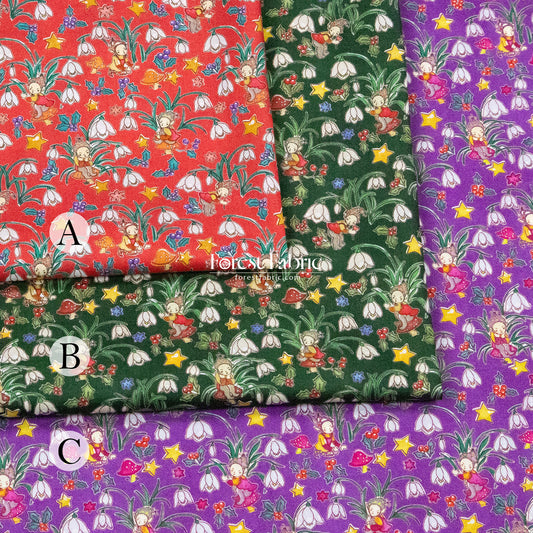 Liberty of London (Cotton Tana Lawn Fabric) - Liberty Elves