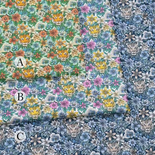Liberty of London (Cotton Tana Lawn Fabric) - Scotty's tiger