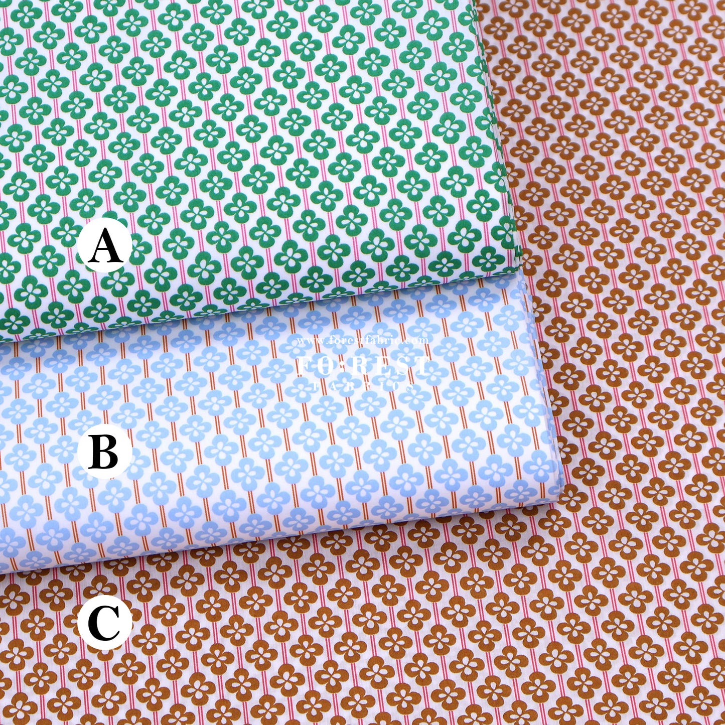 Liberty of London (Tana Lawn™ Cotton Fabric) - Clover Fiflds