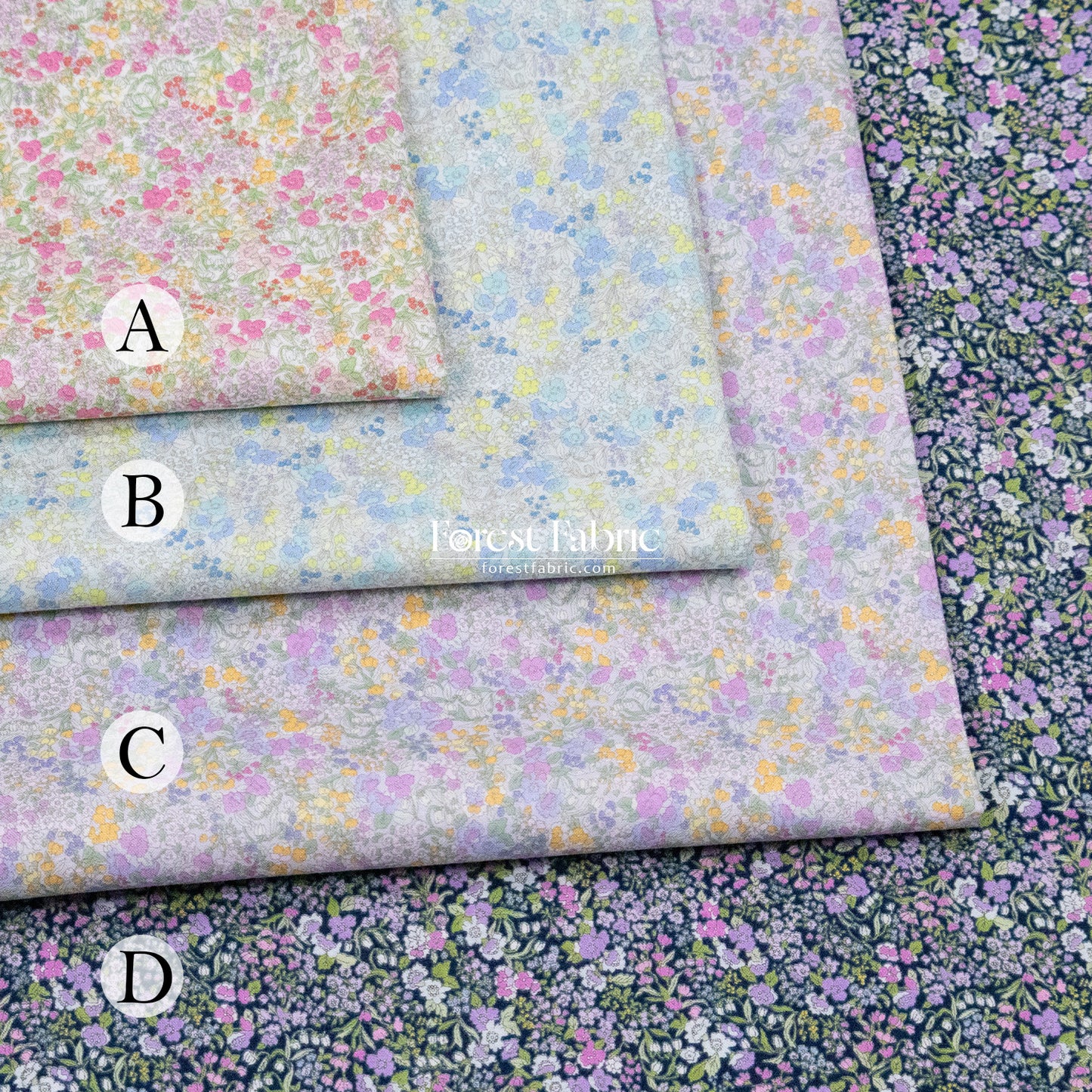 cotton -  Petite Flower fabric