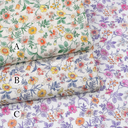 Liberty of London (Cotton Tana Lawn Fabric) - Tiger Lily