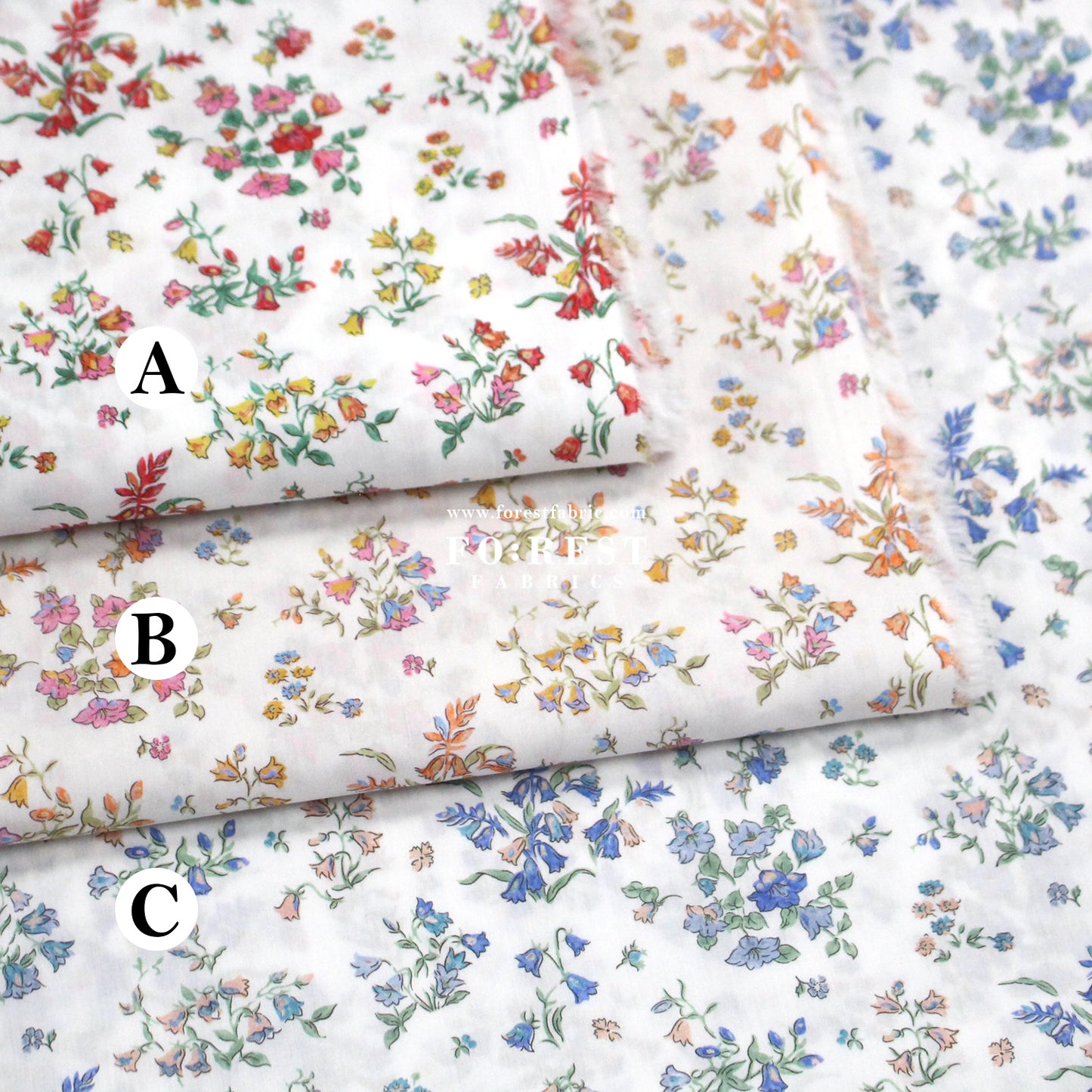 Liberty of London (Tana Lawn™ Cotton Fabric) - Bluebell Fields