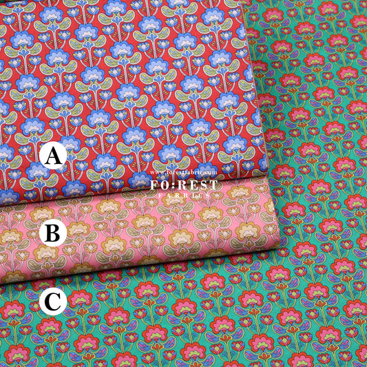 Liberty of London (Tana Lawn™ Cotton Fabric) - Peacock Posy