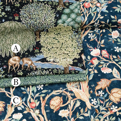 cotton - The Art of William Morris fabric 2