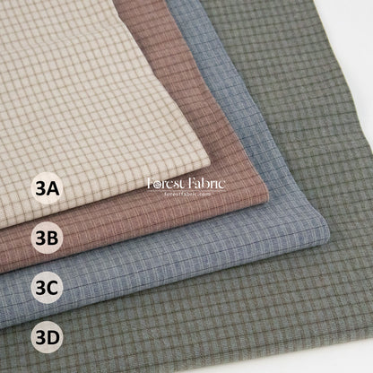 Yarn dyed cotton - Square100 3 fabric