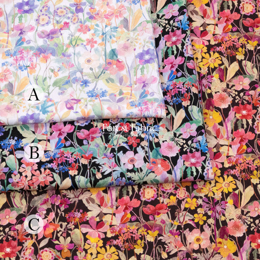 Liberty of London (Cotton Tana Lawn Fabric) - Proposal Meadow