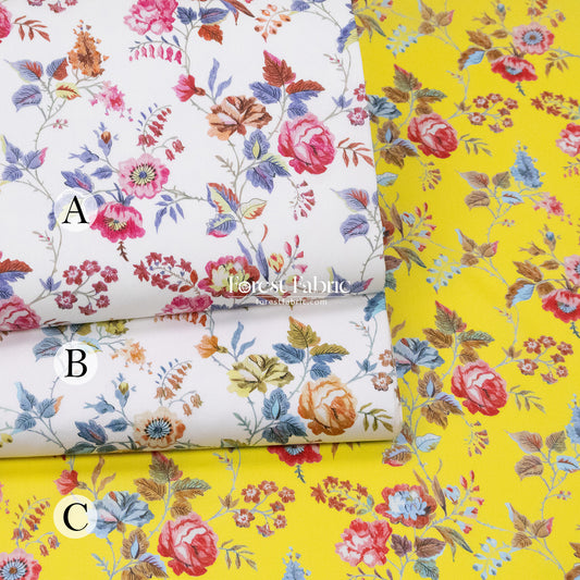 Liberty of London (Cotton Tana Lawn Fabric) - Yorkshire Rose