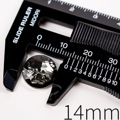 10 14mm Diamond style Button Buttons