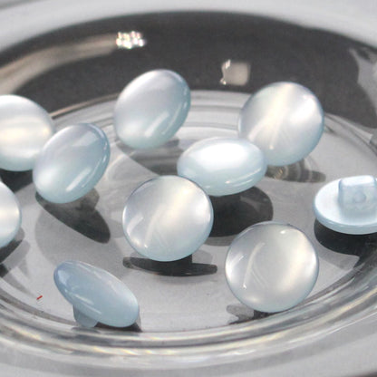 Blue Cat Eye Buttons