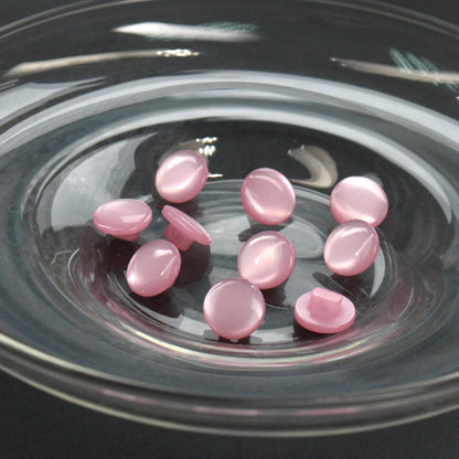 Pink Cat Eye Buttons