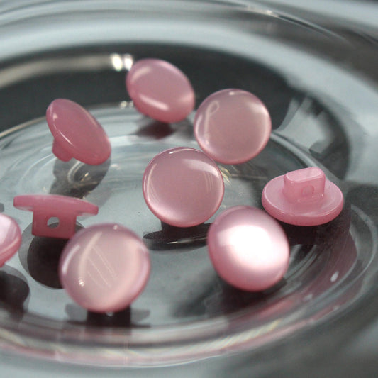 Pink Cat Eye Buttons