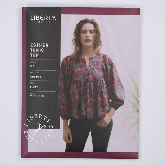 Esther Tunic Top Ladies Set - Liberty Paper pattern