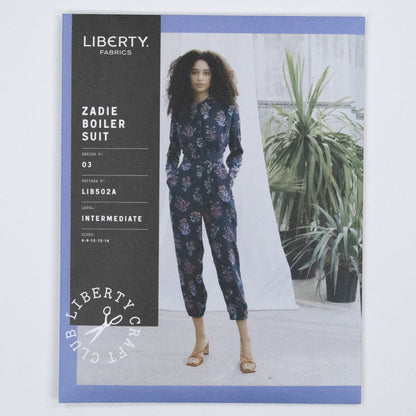 Zadie Boiler Suit Ladies Set - Liberty Paper pattern