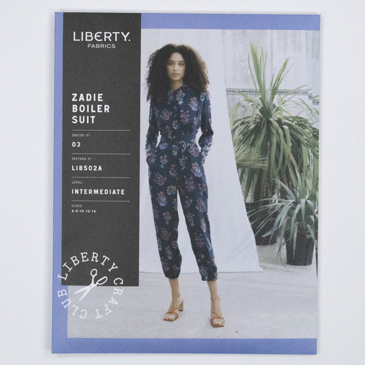 Zadie Boiler Suit Ladies Set - Liberty Paper pattern