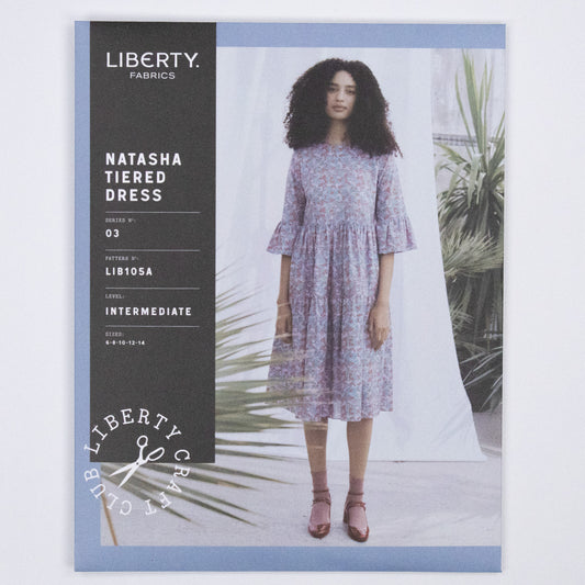 Natasha Tiered Dress Ladies Set - Liberty Paper pattern