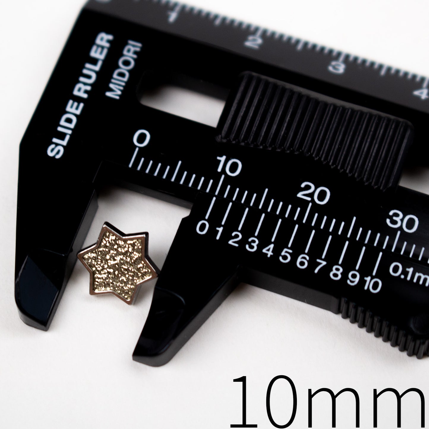 10mm Six-Point Star Shank Buttons