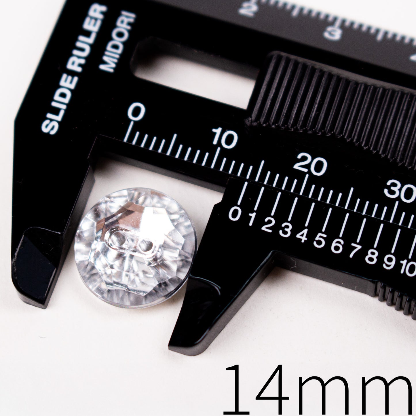 10 14mm Diamond style Button Buttons