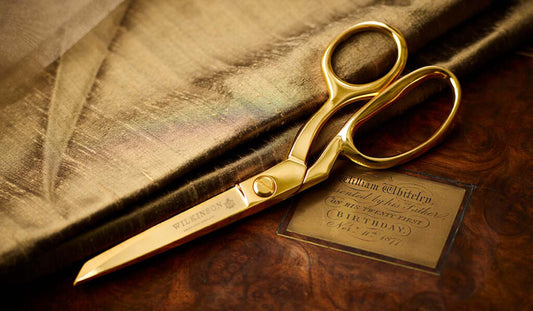 8″ WILKINSON Gold Plated Fabric Shears