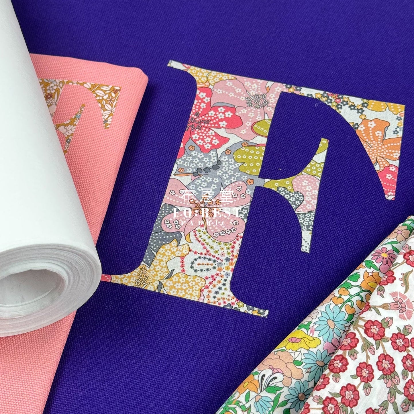 Bondaweb Iron - On double - sided Adhesive 拼貼用雙面膠紙 - FO:REST Fabric 布恩堂Liberty fabrictana lawnjapanese fabricykk zipper