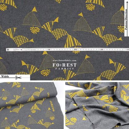 Brushed Viyella cotton - Flag fabric B - FO:REST Fabric 布恩堂Liberty fabrictana lawnjapanese fabricykk zipper