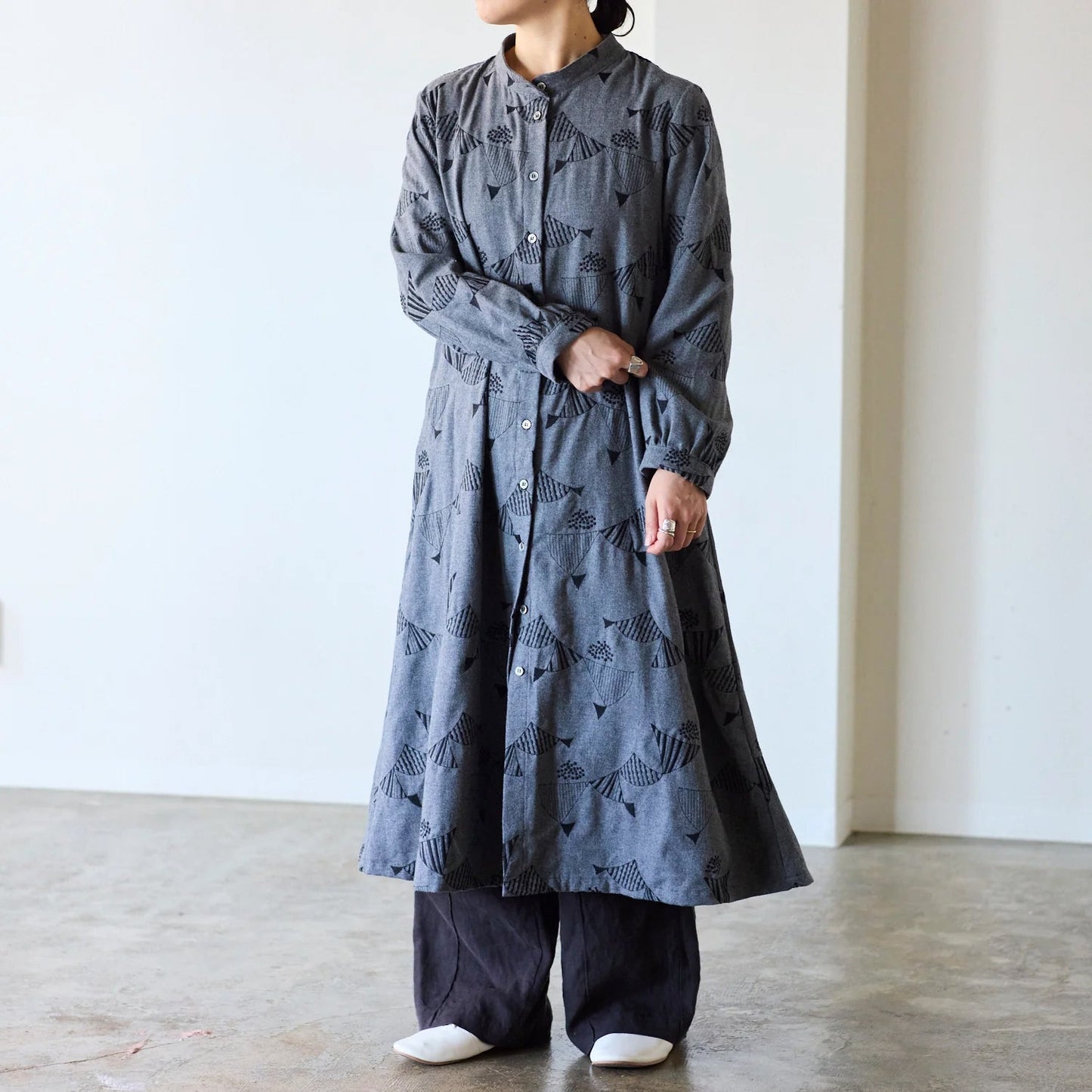 Brushed Viyella cotton - Flag fabric C - FO:REST Fabric 布恩堂Liberty fabrictana lawnjapanese fabricykk zipper