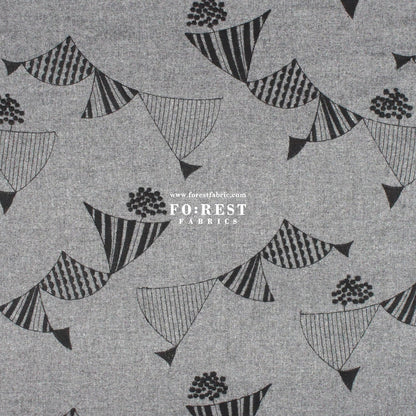 Brushed Viyella cotton - Flag fabric C - FO:REST Fabric 布恩堂Liberty fabrictana lawnjapanese fabricykk zipper
