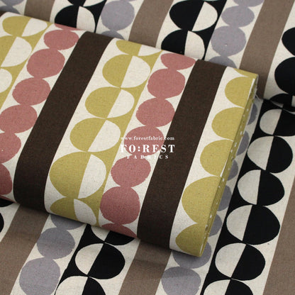 Canvas - dot fabric Dusty Pink - FO:REST Fabric 布恩堂Liberty fabrictana lawnjapanese fabricykk zipper