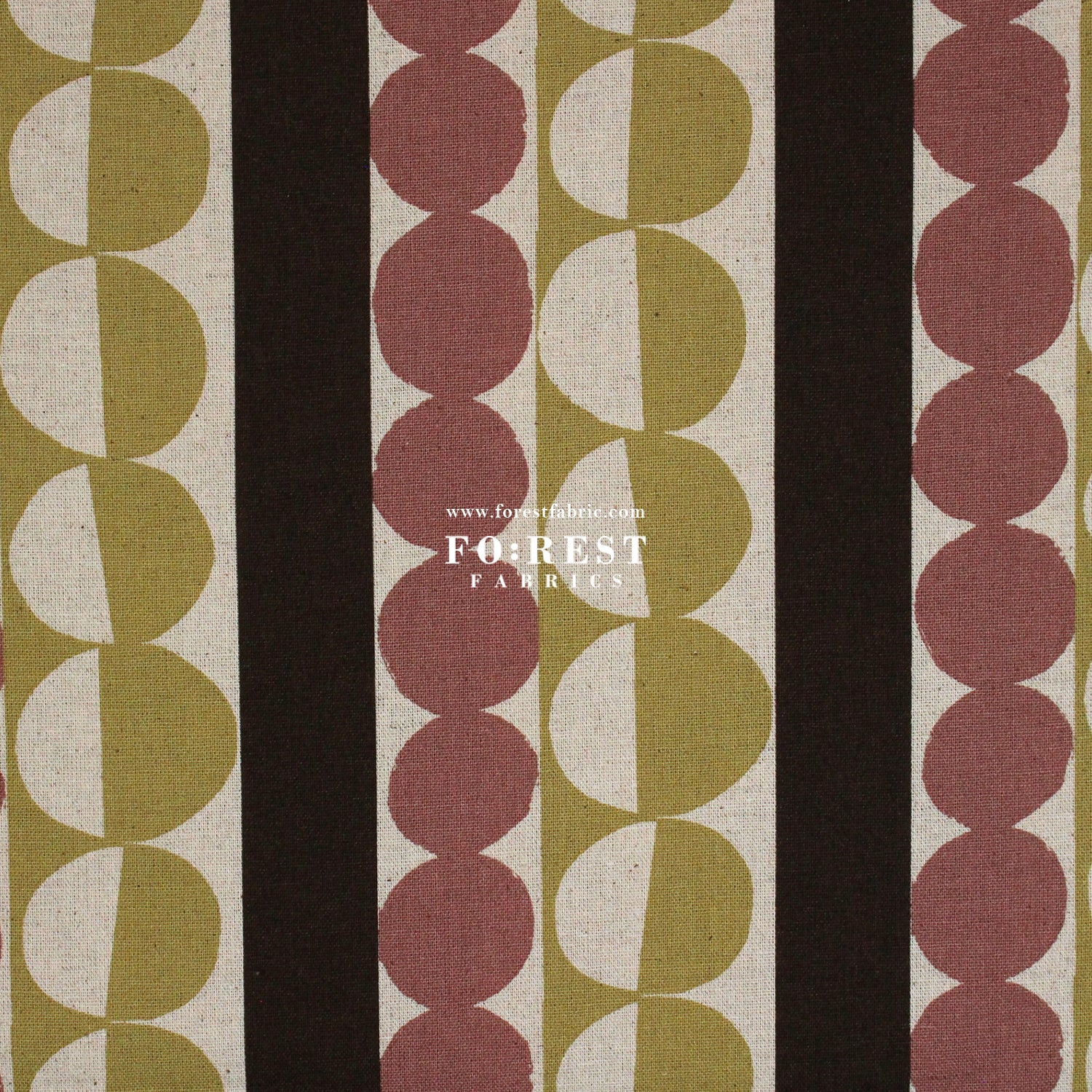 Canvas - dot fabric Dusty Pink - FO:REST Fabric 布恩堂Liberty fabrictana lawnjapanese fabricykk zipper