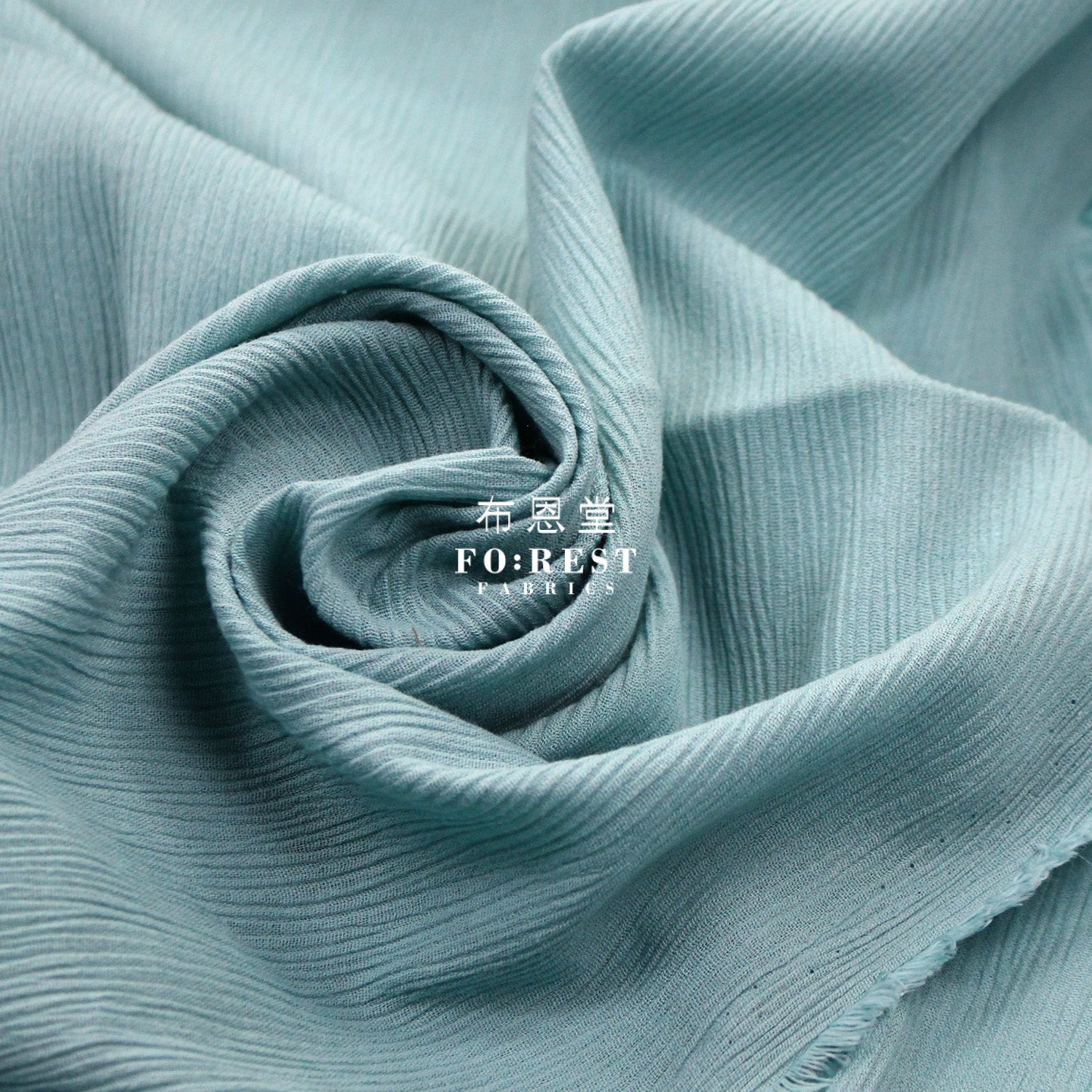 Chizimi Cotton - Solid fabric 高島縮 - FO:REST Fabric 布恩堂Liberty fabrictana lawnjapanese fabricykk zipper