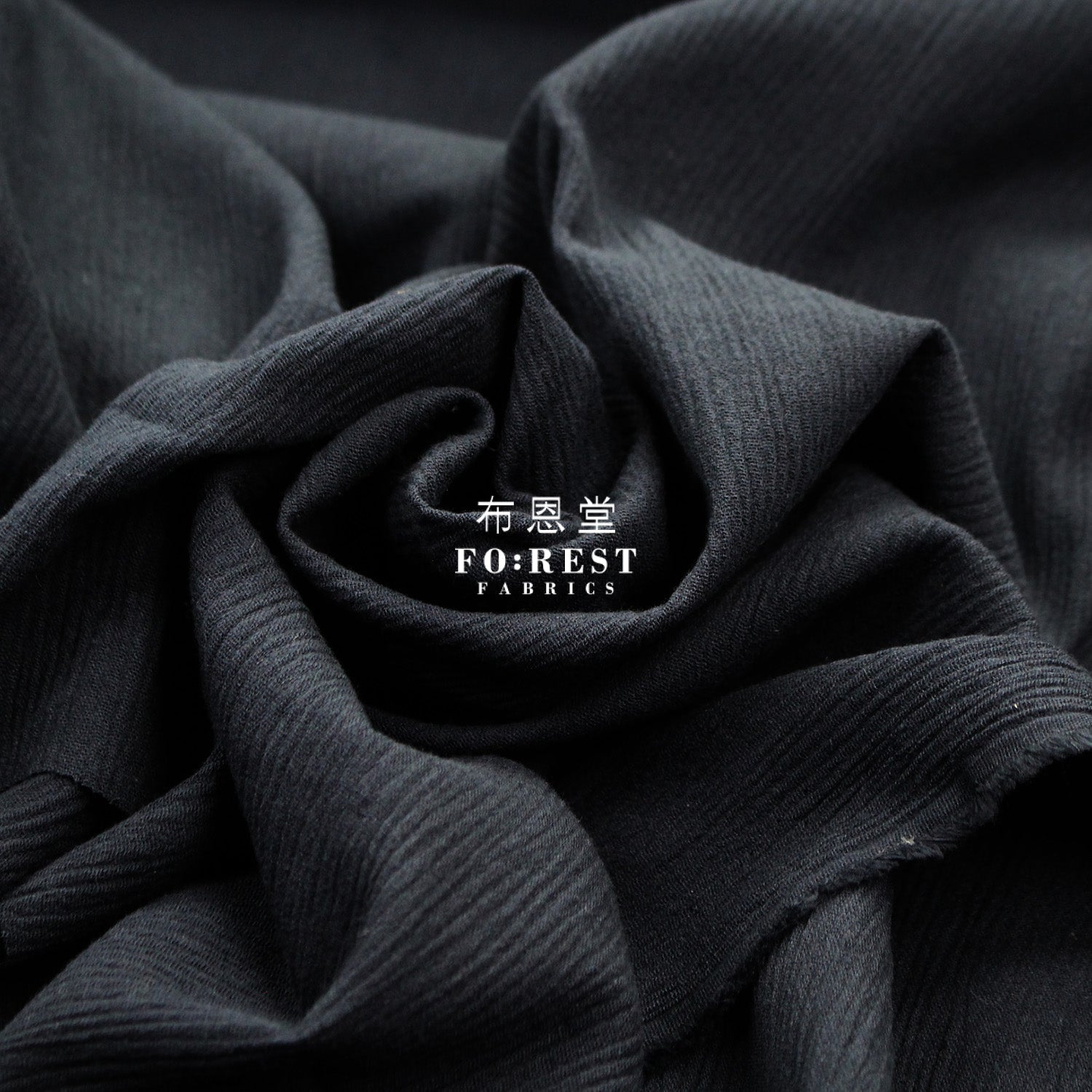 Chizimi Cotton - Solid fabric 高島縮 - FO:REST Fabric 布恩堂Liberty fabrictana lawnjapanese fabricykk zipper