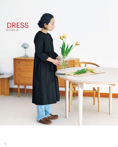 Classic & Basic Handmade Clothes by Yoshi Chihiro book - FO:REST Fabric 布恩堂Liberty fabrictana lawnjapanese fabricykk zipper