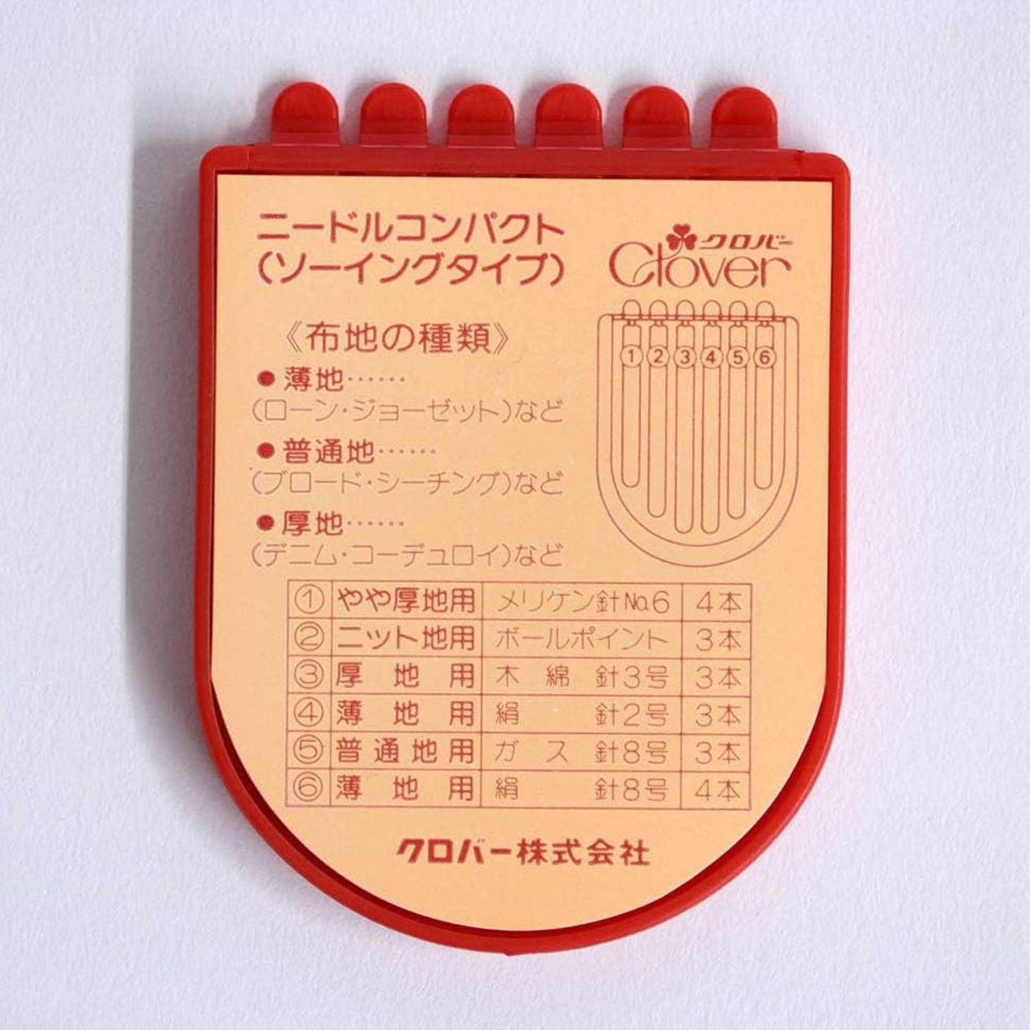 Clover Sewing Needle Set 手縫針 - FO:REST Fabric 布恩堂Liberty fabrictana lawnjapanese fabricykk zipper
