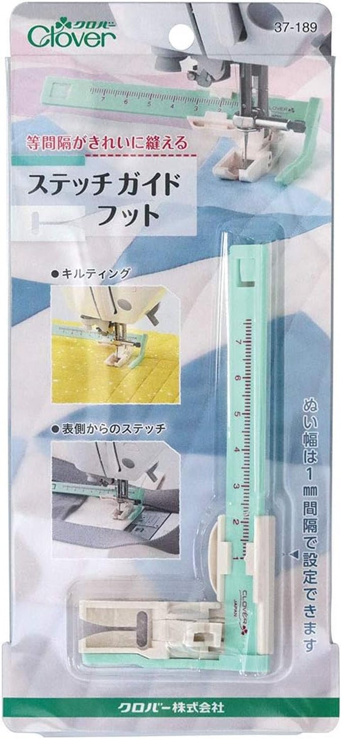 Clover Stitch guide Foot 對位壓腳 (家用衣車) - FO:REST Fabric 布恩堂Liberty fabrictana lawnjapanese fabricykk zipper