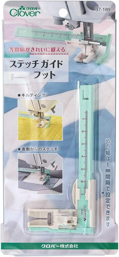 Clover Stitch guide Foot 對位壓腳 (家用衣車) - FO:REST Fabric 布恩堂Liberty fabrictana lawnjapanese fabricykk zipper
