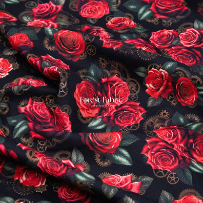 cotton - Alice in Wonderland fabric - FO:REST Fabric 布恩堂Liberty fabrictana lawnjapanese fabricykk zipper