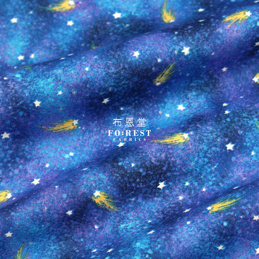 Cotton - Arctic Night Sky Fabric