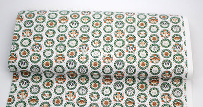 cotton - Bark And Bough fabric - FO:REST Fabric 布恩堂Liberty fabrictana lawnjapanese fabricykk zipper