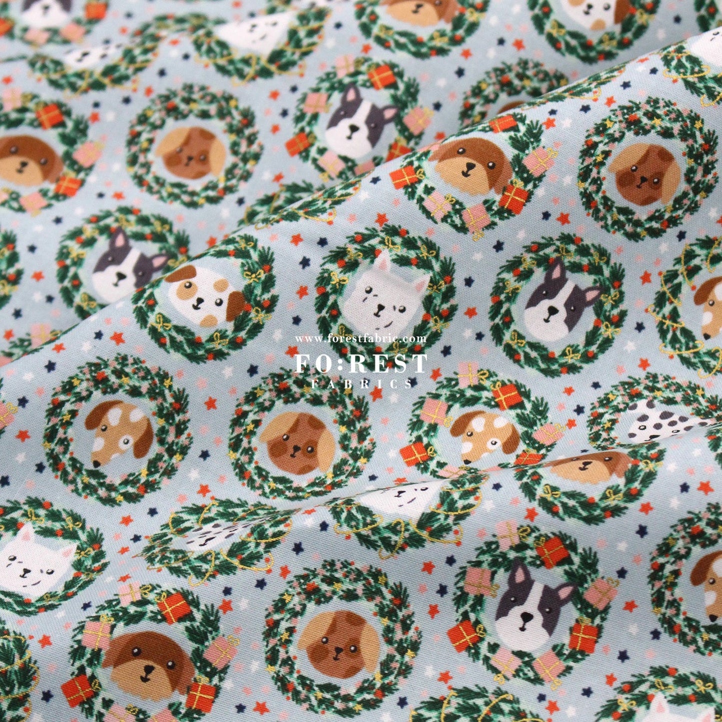 cotton - Bark And Bough fabric - FO:REST Fabric 布恩堂Liberty fabrictana lawnjapanese fabricykk zipper