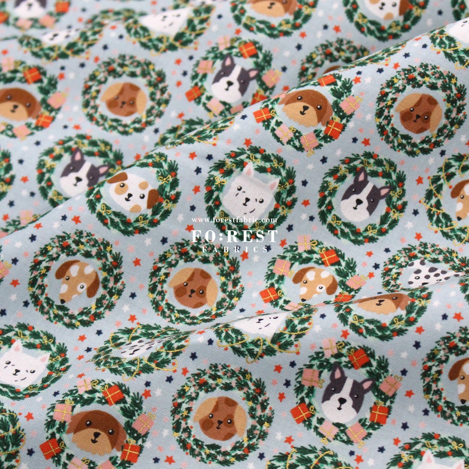 cotton - Bark And Bough fabric - FO:REST Fabric 布恩堂Liberty fabrictana lawnjapanese fabricykk zipper