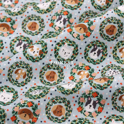 cotton - Bark And Bough fabric - FO:REST Fabric 布恩堂Liberty fabrictana lawnjapanese fabricykk zipper