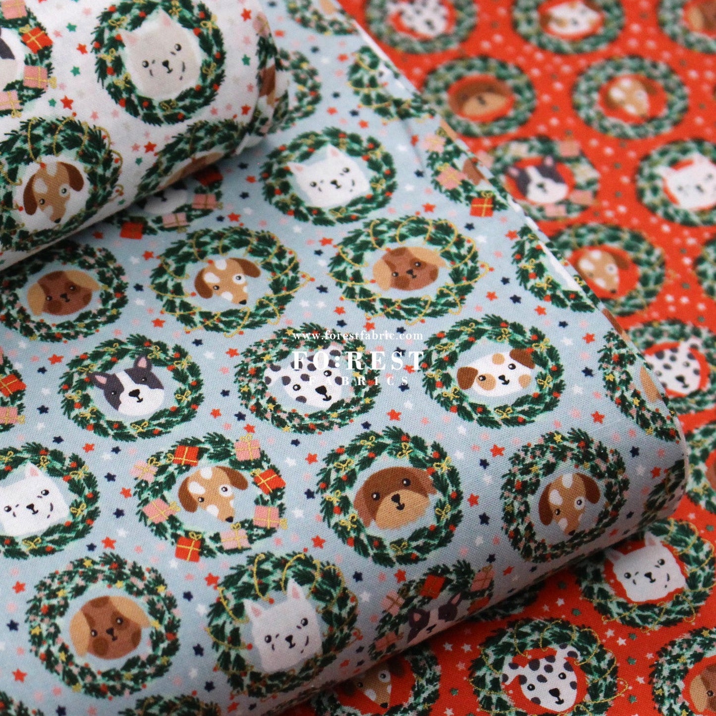 cotton - Bark And Bough fabric - FO:REST Fabric 布恩堂Liberty fabrictana lawnjapanese fabricykk zipper