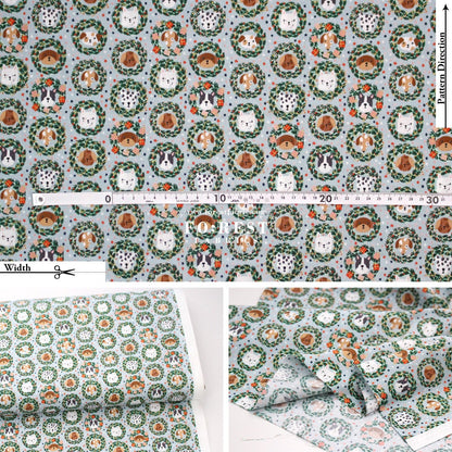 cotton - Bark And Bough fabric - FO:REST Fabric 布恩堂Liberty fabrictana lawnjapanese fabricykk zipper