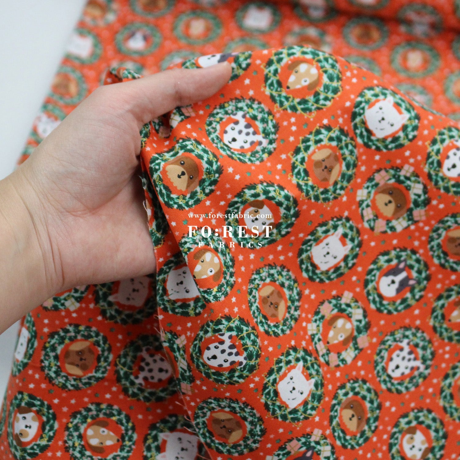 cotton - Bark And Bough fabric - FO:REST Fabric 布恩堂Liberty fabrictana lawnjapanese fabricykk zipper