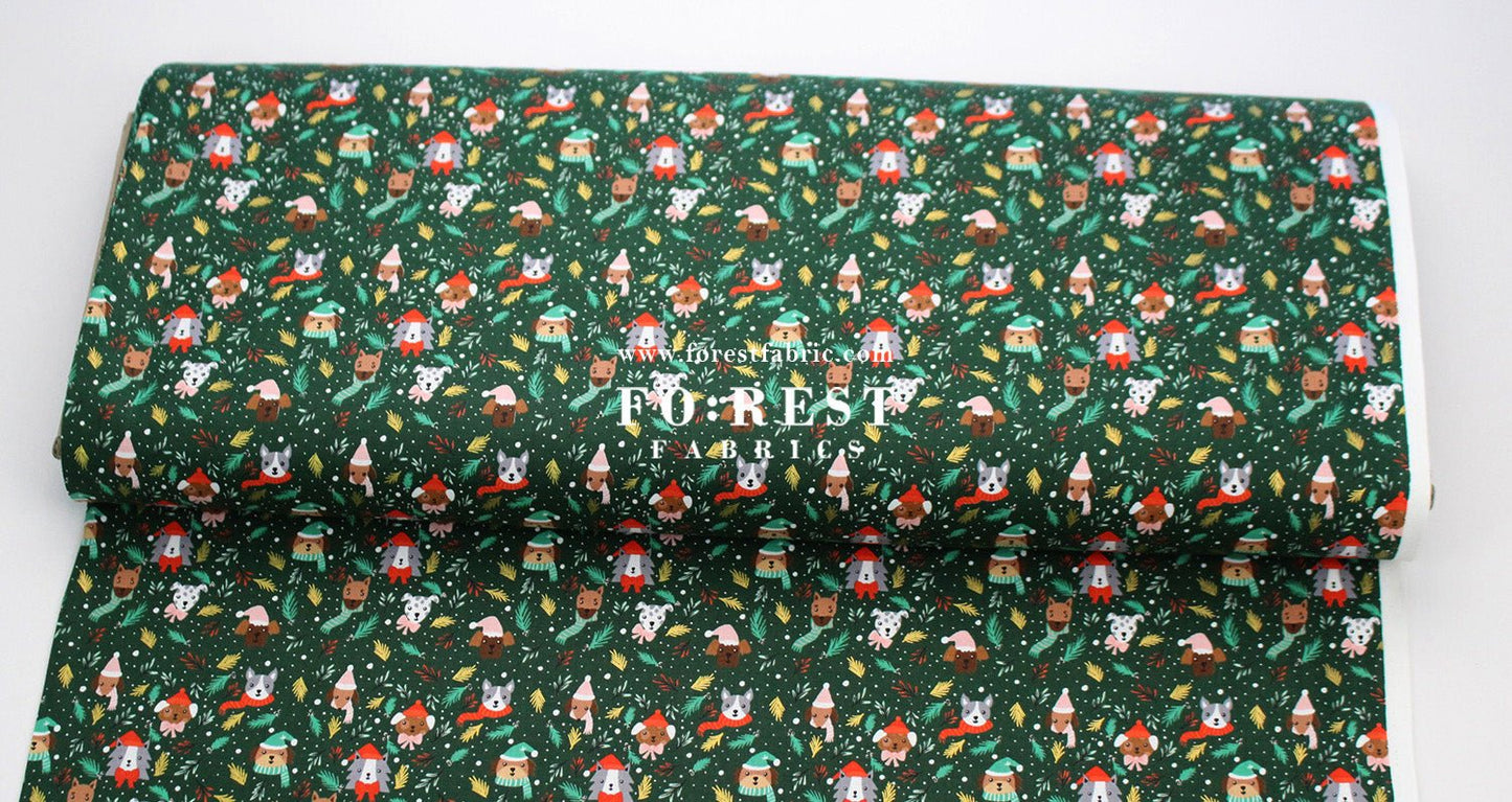 cotton - Barkmas Tree fabric - FO:REST Fabric 布恩堂Liberty fabrictana lawnjapanese fabricykk zipper