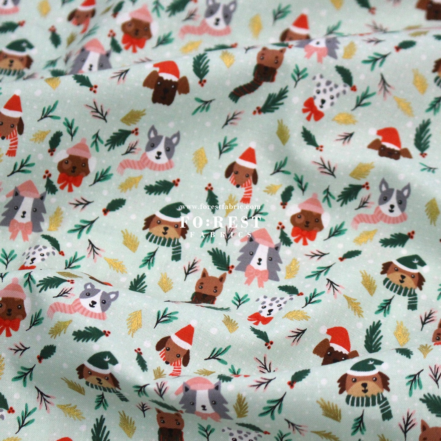cotton - Barkmas Tree fabric - FO:REST Fabric 布恩堂Liberty fabrictana lawnjapanese fabricykk zipper